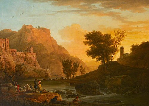 Oil painting, 1751, Joseph Vernet