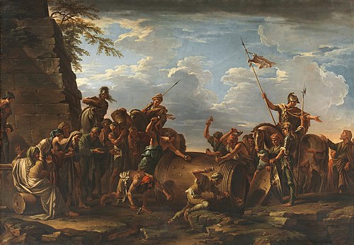 The Death of Regulus, , Joseph Vernet