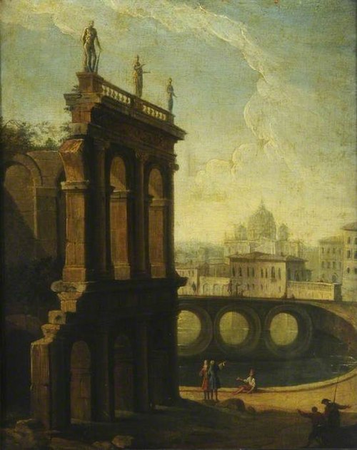 Castel Sant'Angelo, Rome, 1760, Joseph Vernet