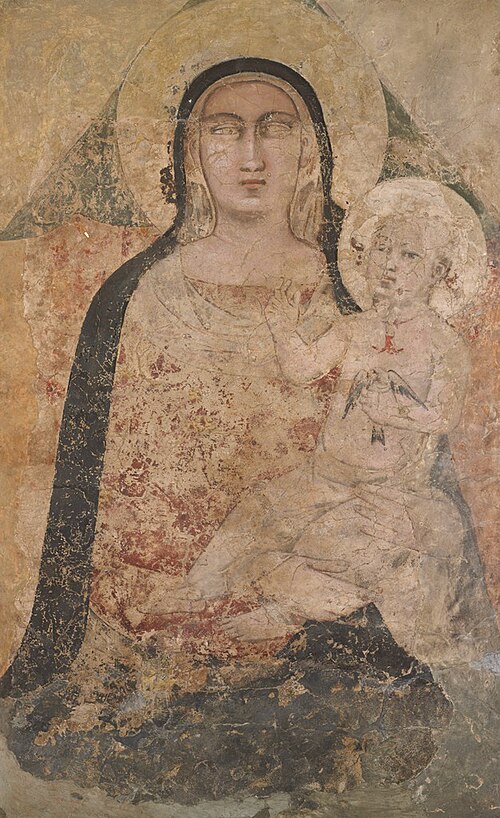 Virgin and Child, 1340, Taddeo Gaddi