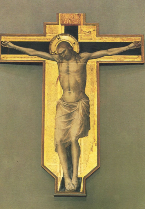 Crucifix by Taddeo Gaddi, 1325, Taddeo Gaddi