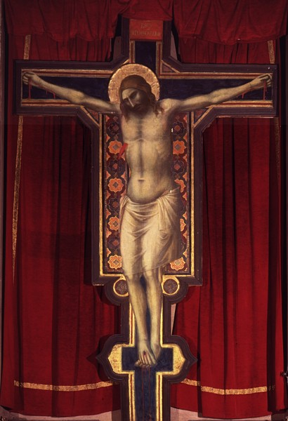 Crucifix de San Giorgio à Ruballa, 1355, Taddeo Gaddi
