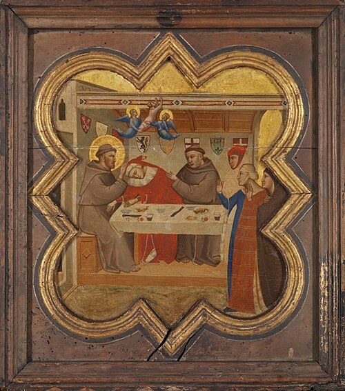 Death of the nobleman of Celano, 1337, Taddeo Gaddi