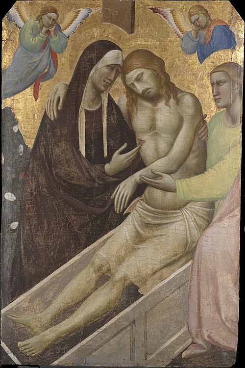 The Lamentation over the Dead Christ, 1337, Taddeo Gaddi