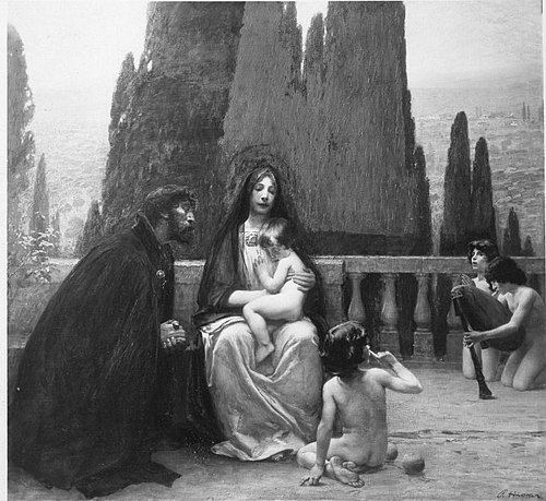 Ave Maria, 1898, Paul Hoecker