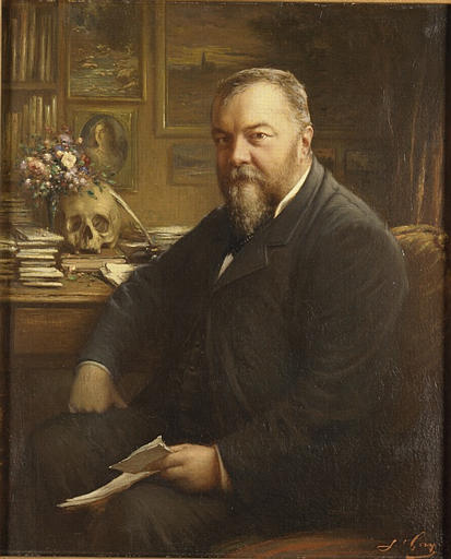 Un Homme de lettres dans son cabinet de travail. Portrait de M. Henri Second, 2000, Jacques Gay