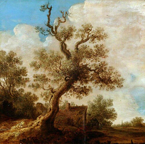 Landscape with a Wayside Inn, , Jan van Goyen