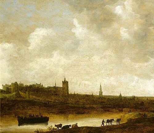 View of Brussels, 1648, Jan van Goyen