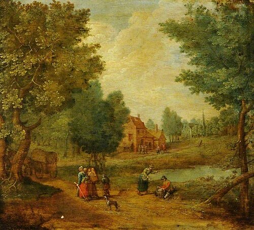 Landscape, , Jan van Goyen