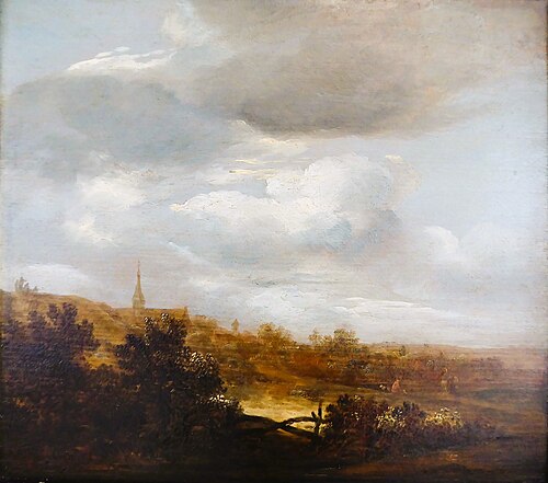 Paysage (village), , Jan van Goyen