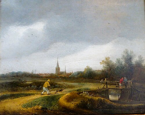 Paysage hollandais, , Jan van Goyen