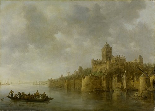 The Valkhof in Nijmegen, 1641, Jan van Goyen