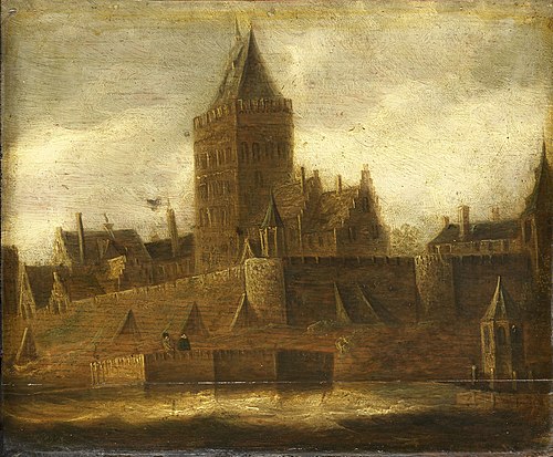 View of the Valkhof in Nijmegen, 1650, Jan van Goyen