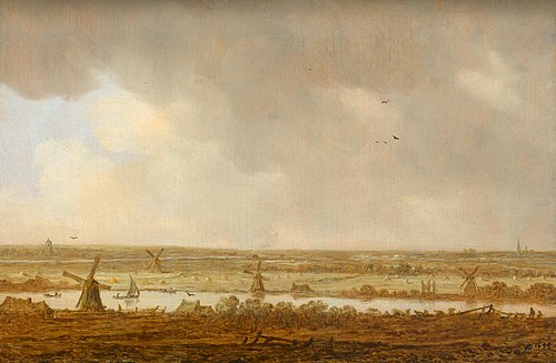 Polder landscape, 1644, Jan van Goyen
