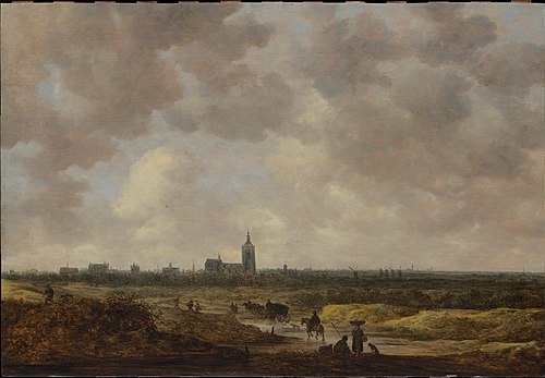 A View of The Hague from the Northwest, 1647, Jan van Goyen