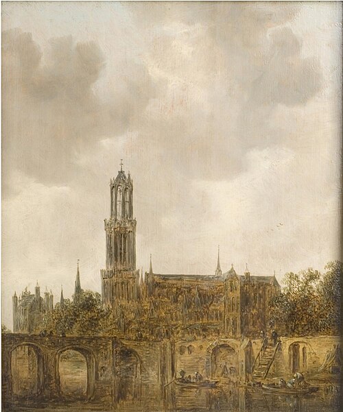 Cathedral of Utrecht, 1646, Jan van Goyen