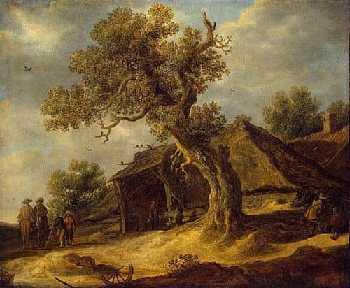 Landscape with Oak, 1634, Jan van Goyen