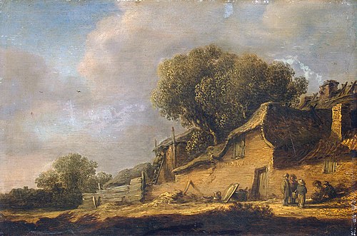 Landscape with a Peasant Cottage, 1631, Jan van Goyen