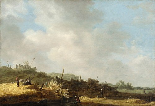 Dune Landscape, 1630, Jan van Goyen