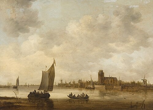 View of Dordrecht, 1648, Jan van Goyen