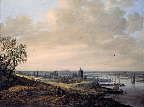 Panorama Landscape with a View of Arnhem, 1646, Jan van Goyen