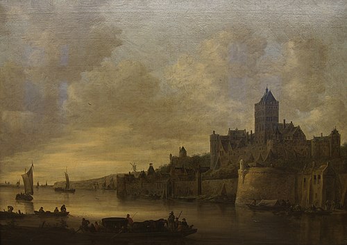 The Valkhof in Nijmegen, 1646, Jan van Goyen