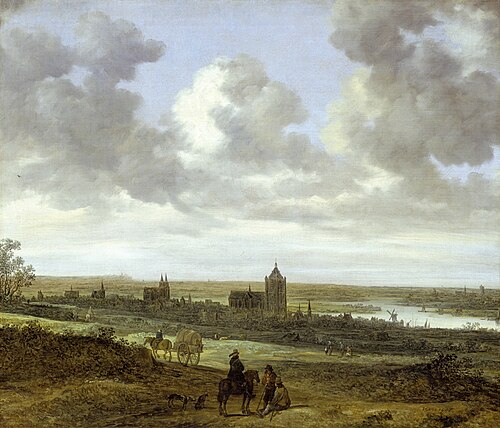 A View of Arnhem, 1646, Jan van Goyen