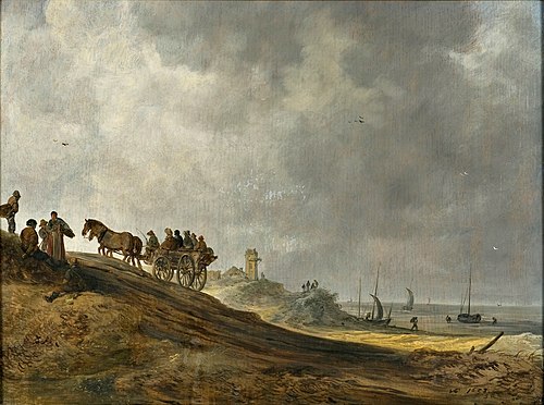 Beach Picture, 1638, Jan van Goyen