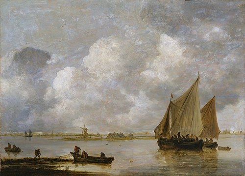 View of the Haarlemmermeer, 1656, Jan van Goyen