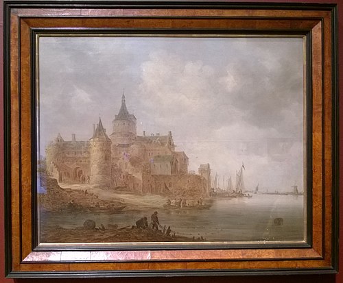 Fort Lillo on the Scheldt, 1643, Jan van Goyen