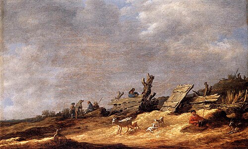 Dune Landscape, 1631, Jan van Goyen