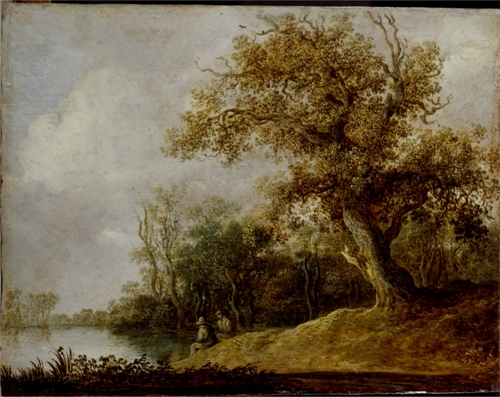 Pond in the Woods, 1642, Jan van Goyen