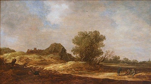 Peasant House in the Sand Dunes, 1631, Jan van Goyen