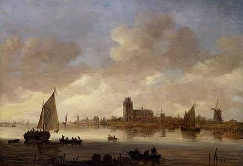 View of Dordrecht (1649), 1649, Jan van Goyen