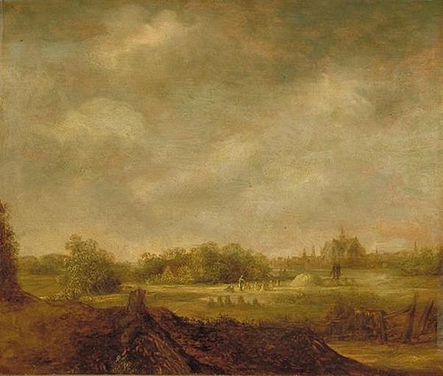 Landscape with Cornfield, 1640, Jan van Goyen