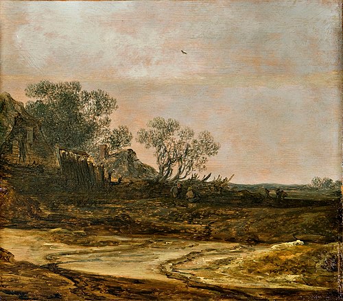 Houses in the Dunes, 1630, Jan van Goyen