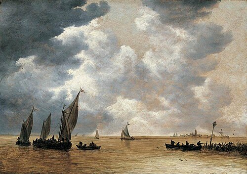 Sea View, 1653, Jan van Goyen