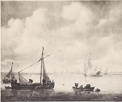 La Frégate, 1655, Jan van Goyen