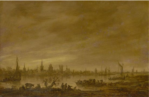 Vianen aan de Lek, 1651, Jan van Goyen