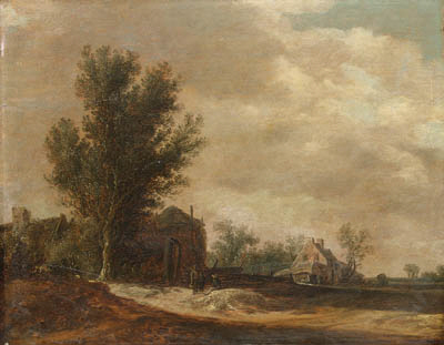 Landscape with a Haystack, 1635, Jan van Goyen