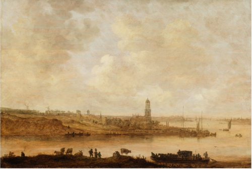 View of Rhenen, 1644, Jan van Goyen