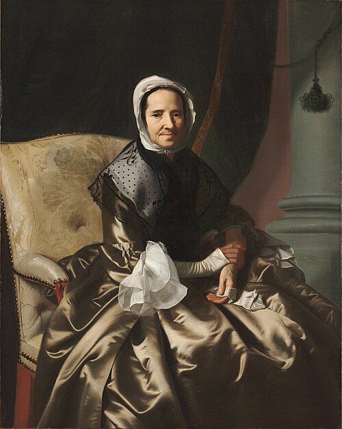 Sarah Morecock Boylston (Mrs. Thomas Boylston) (1696-1774), 1766, John Singleton Copley