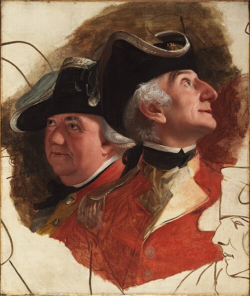 Colonel Ernst August von Hugo and Lt. Colonel von Schlepegrell, 1787, John Singleton Copley