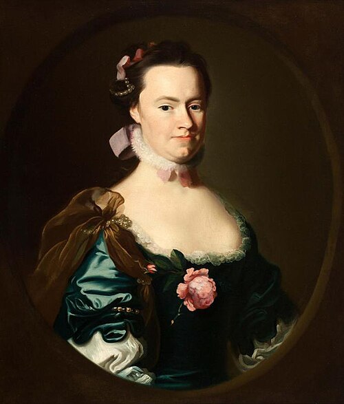 Lydia Lynde, 1763, John Singleton Copley