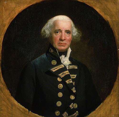 Admiral Richard Howe (1726–1799), 1st Earl Howe, 1794, John Singleton Copley