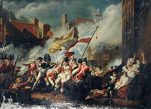 The Battle of Jersey, , John Singleton Copley