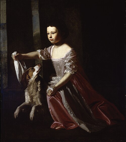 Mary Elizabeth Martin, 1771, John Singleton Copley