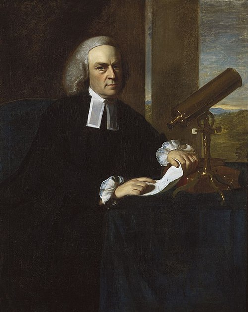 portrait of Harvard College president and astronomy professor John Winthrop., 1773, John Singleton Copley