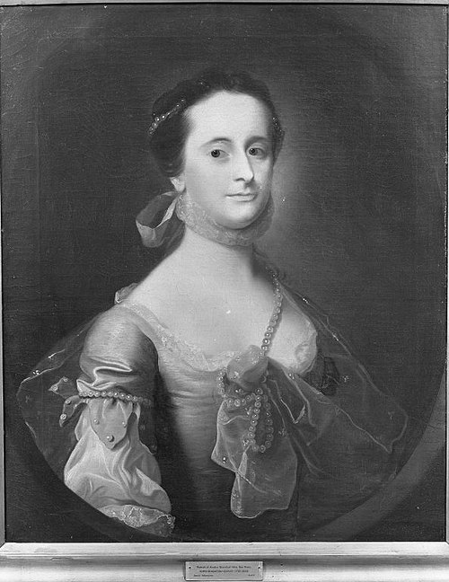 Mrs. Benjamin Davis, née Anstice Greenleaf, 1764, John Singleton Copley
