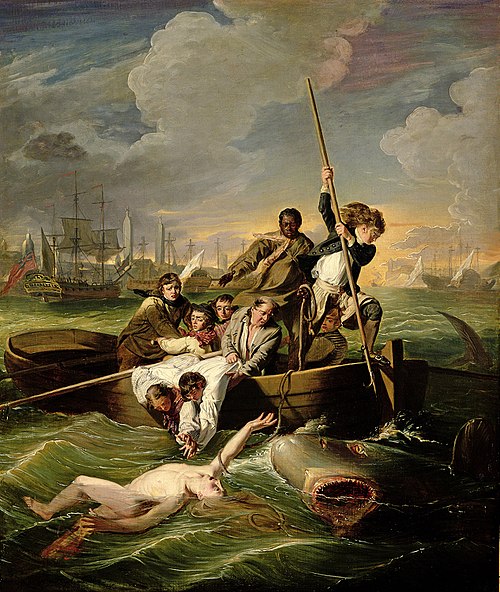 Watson et le requin, 1782, John Singleton Copley